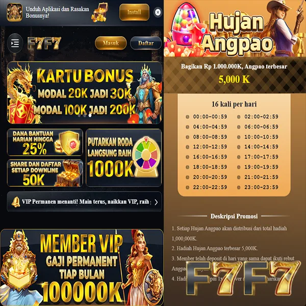 F7F7 Bonus Member Baru 100%